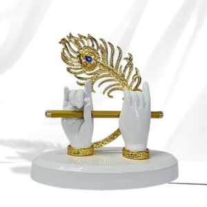 krishna murli idol White