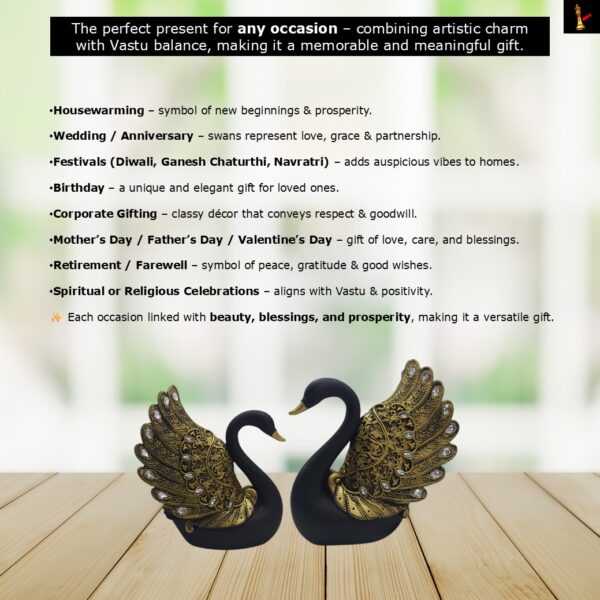 swan duo idol home decor