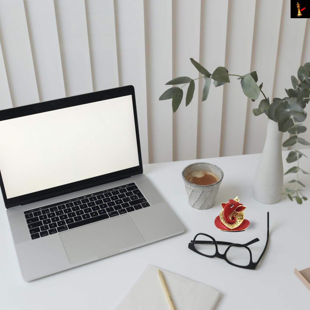 ganesha idol red ganesha idol red