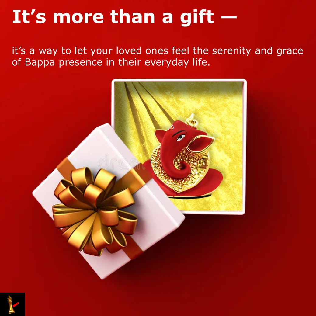 ganesha idol red ganesha idol red