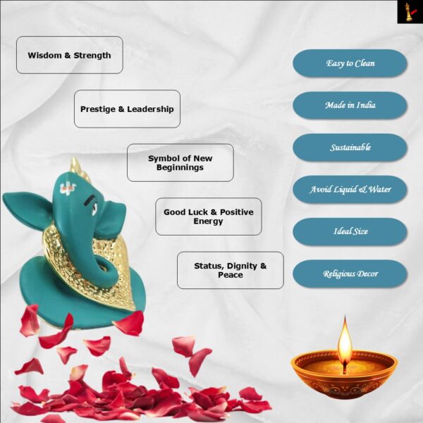 ganesha idol red (copy)