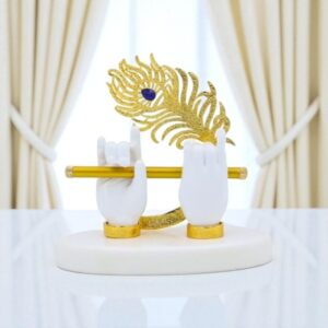 krishna murli idol white