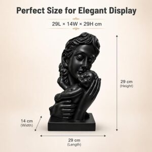 Mother & Baby Love Statue Showpiece