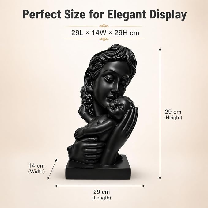 718zlt2tz5l. sx679 .jpg Mother & Baby Love Statue Showpiece