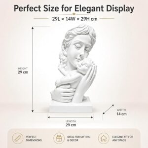 Mother & Baby Love Statue Showpiece