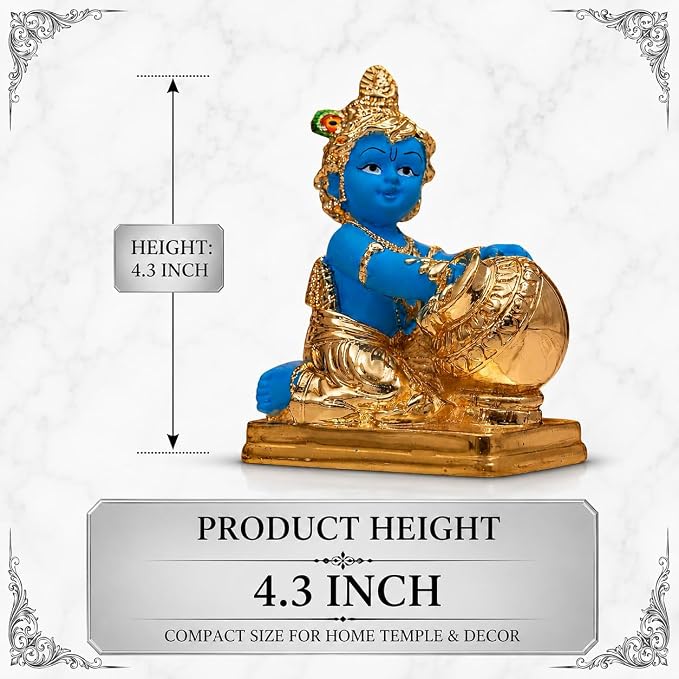 71kenp6qpil. sx679 .jpg Handcrafted Laddu Gopal Murti