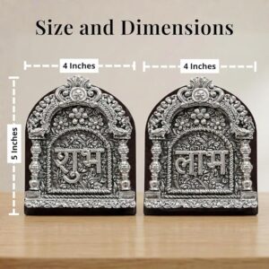 Silver Plated Shubh Labh Hanging