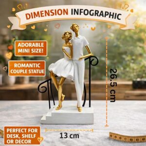 Romantic Couple Showpiece