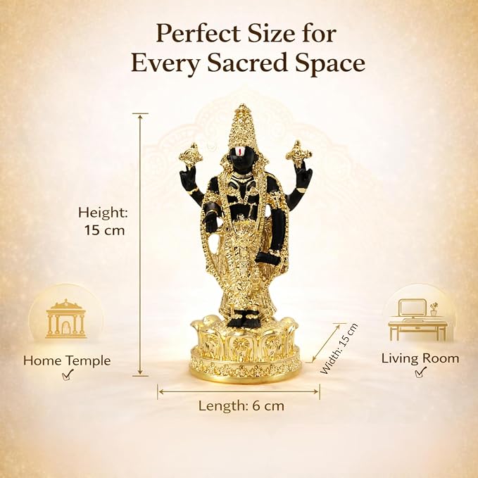 81gw6ajonpl. sx679 .jpg Lord Balaji Tirupati Idol