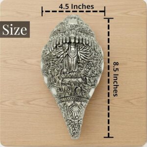 999 Pure Silver Plated Shankh